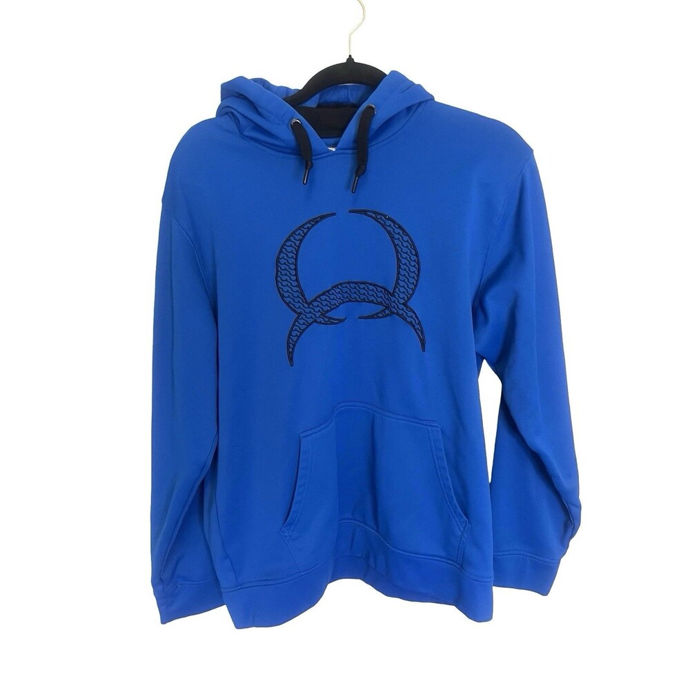 Cinch Blue Performance Hoodie Men’s Size Small Pullover Western Sweatshirt